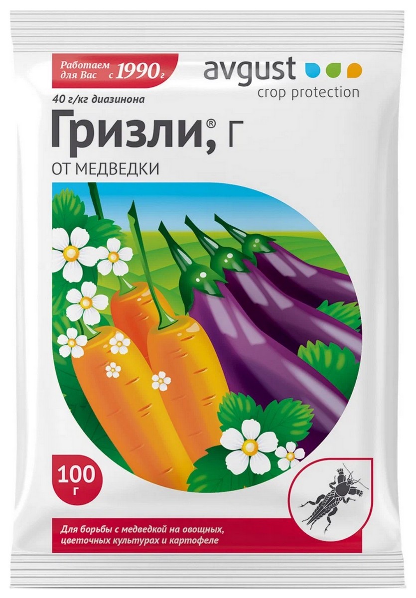 Гризли Г, 100 г Август