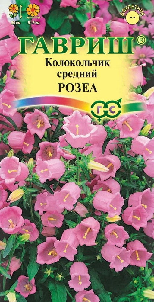 Колокольчик средний Розеа, 0,05 г