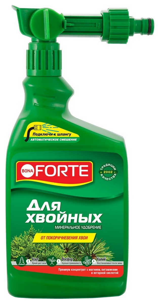 Bona Forte ЖКУ четыре сезона для хвойных, 1 л