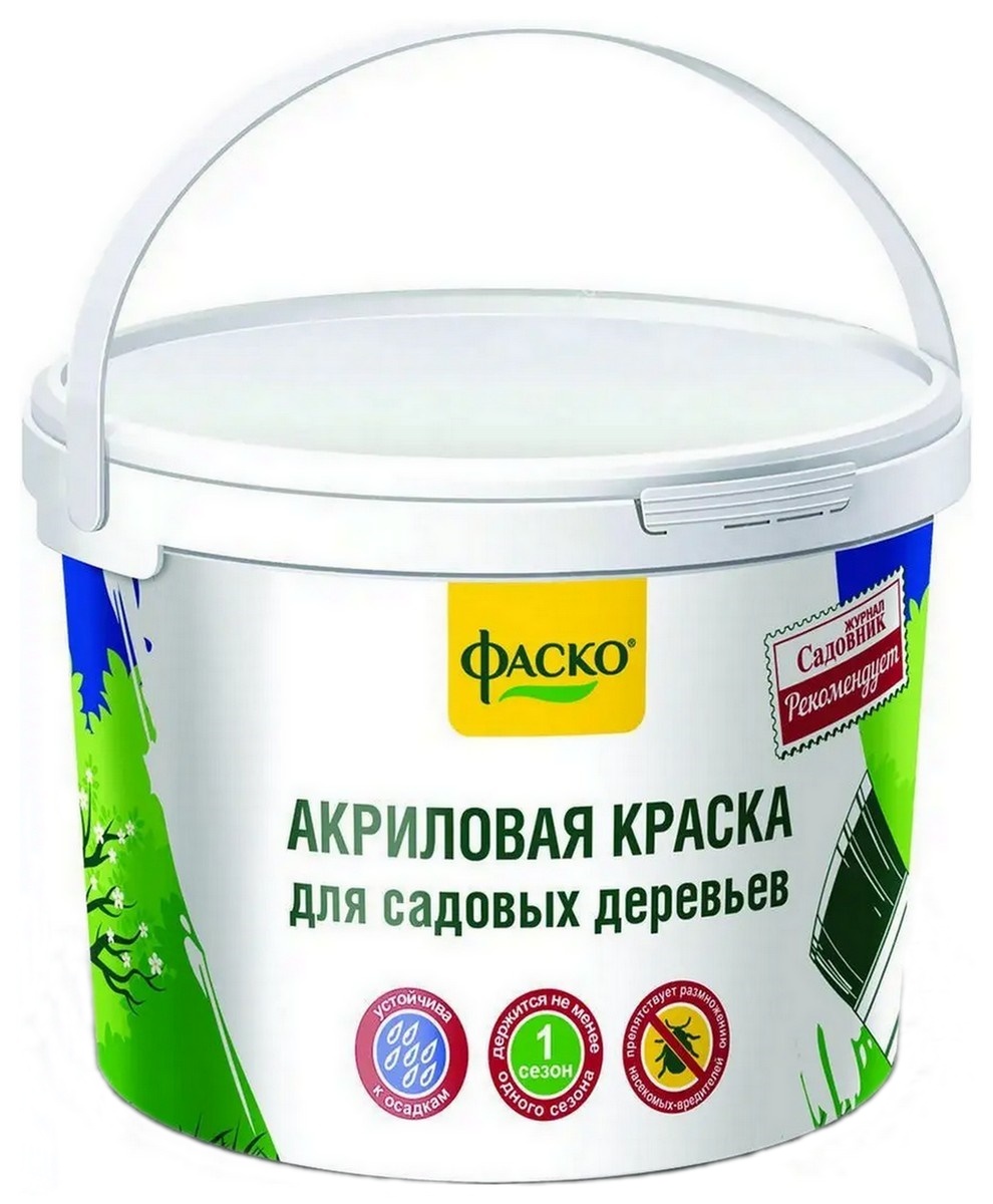 Краска для садовых деревьев, 2,5 кг Фаско