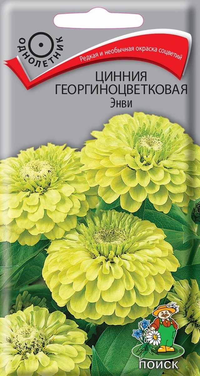 Цинния георгиноцветковая Энви, 0,4 г
