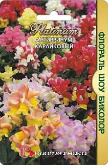 Антирринум карликовый Флораль Шоу Биколор, 20 шт. Platinum Биотехника