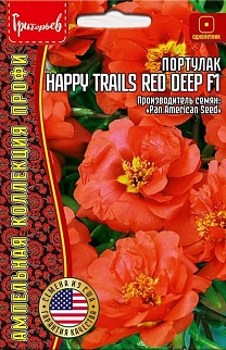 Портулак ампельный Happy Trails Red Deep F1, 10 шт.