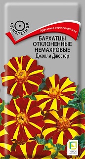 Бархатцы отклоненные немахровые Джолли Джестер, 0,2 г