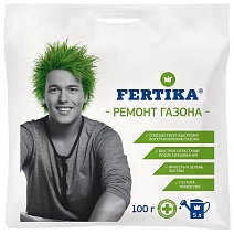 Фертика Удобрение газонное. Ремонт газона, NPK 18:18:18, 100 г