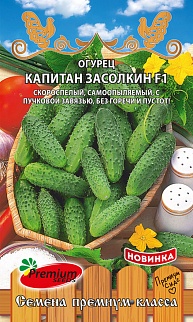 Огурец Капитан Засолкин F1, 10 шт.