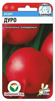 Редис Дуро, 2 г . Сибирский сад
