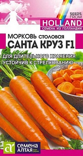 Морковь Санта Круз F1, 0,3 г Голландские семена